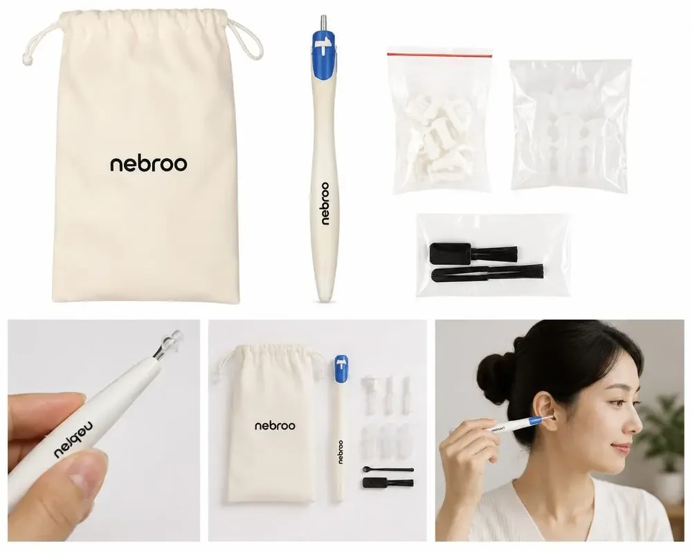 Nebroo Ear Cleaning Tool Kit with Multiple Tips